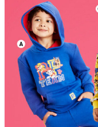 BIG W Paw Patrol Hoodie Sizes 2-5 offer