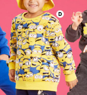 Minions Sweat Sizes 2-7