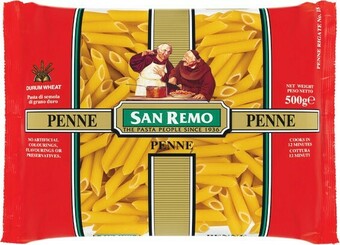 Woolworths San Remo Pasta 375-500g offer