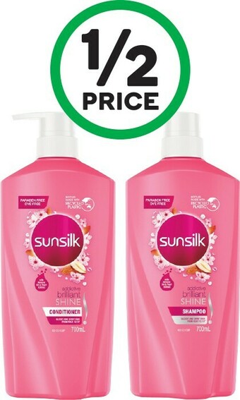 Woolworths Sunsilk Shampoo or Conditioner 700ml offer