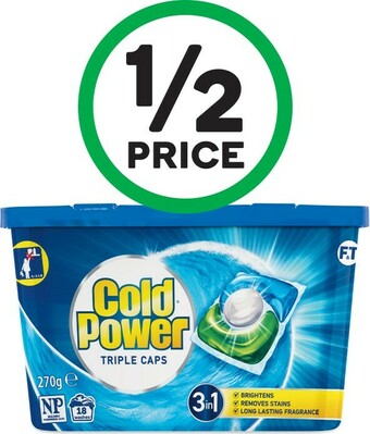Woolworths Cold Power Triple Capsules Pk 18 offer