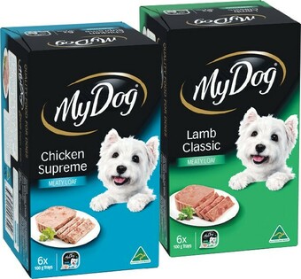 Woolworths My Dog Wet Dog Food 6 x 100g offer