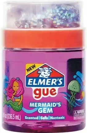Woolworths Elmeru2019s Gue Unicorn Butter or Mermaid Gem Mix In Premade Slime 236.5ml offer