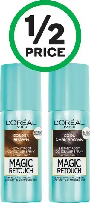 Woolworths Lu2019Oreal Magic Retouch Hair Colour 75ml offer