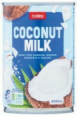 Coles Coles Coconut Milk 400ml offer