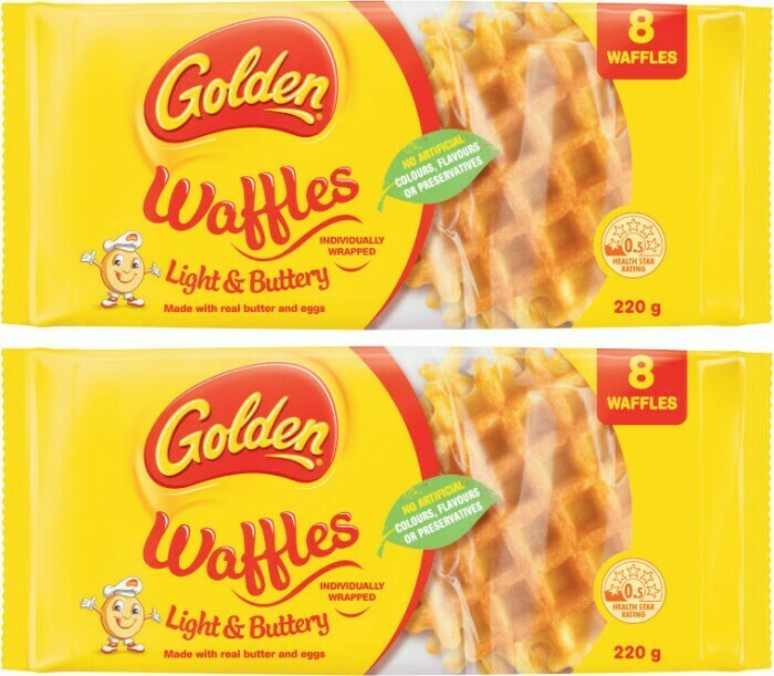Golden Waffles 220g275g offer at Coles