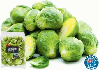 Coles Coles Australian Brussels Sprouts 400g Pack offer