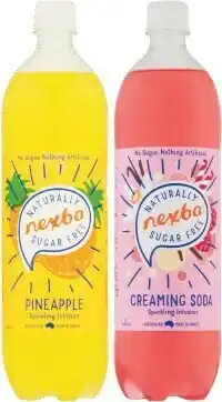 Coles Nexba Sparkling Infusion Sugar Free Drink 1 Litre offer