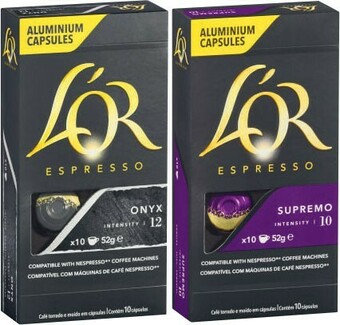 Coles Lu2019OR Nespresso Compatible Capsules 10 Pack offer