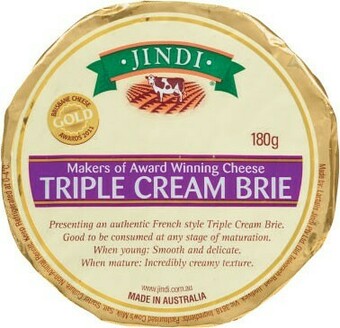 Jindi Triple Cream Brie 180g