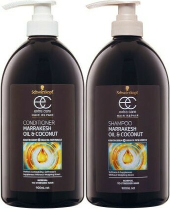 Coles Schwarzkopf Extra Care Shampoo or Conditioner 900mL offer