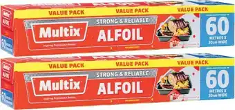 Coles Multix Alfoil Traditional Strength 60m offer