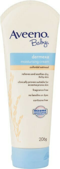 Coles Aveeno Baby Dermexa Moisturising Cream 206g offer
