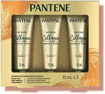 Coles Pantene Intense Miracle Shots Treatment 3 Pack offer