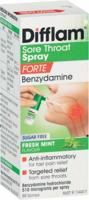Coles Difflam Sore Throat Spray Forte 15mL offer