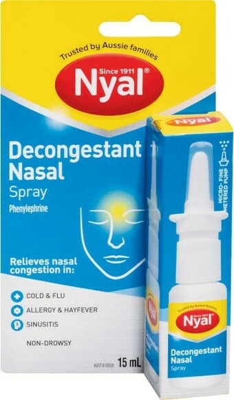 Coles Nyal Decongestant Nasal Spray 15mL offer