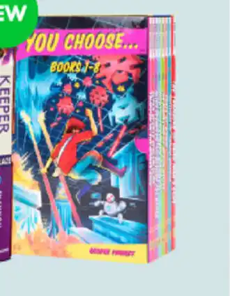 BIG W You Choose Books 1-8 for Age 8+ offer