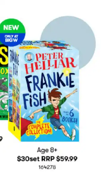 BIG W Peter Helliar Frankie Fish offer