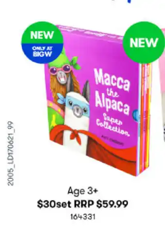 Macca the Alpaca for Age 3+