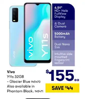 Vivo Y11 32 GB - Glacier Blue