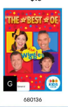 BIG W The Best of The Wiggle DVD offer