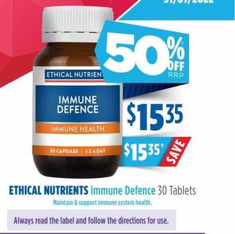Wizard Pharmacy Ethical Nutrients Immune Defence offer