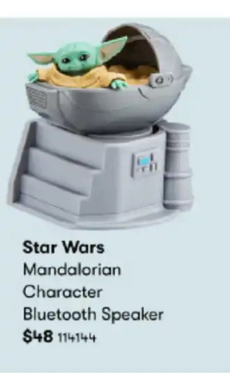 BIG W Star Wars Mandalorian Character Bluetooth Speaker offer