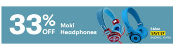 BIG W Moki Headphones offer