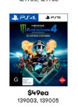 BIG W Monster PlayCross 4 offer