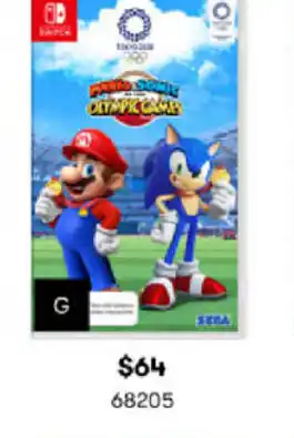 BIG W Mario & Sonic Olympic Games offer