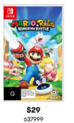 BIG W Mario Kingdom battles offer