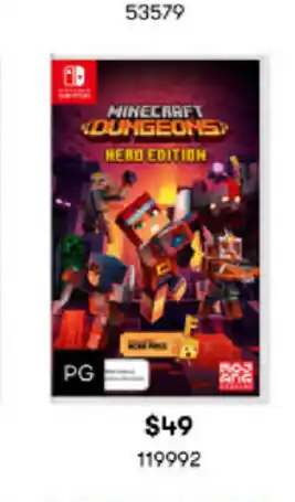 BIG W Minecraft Dungeons Hero Editions offer