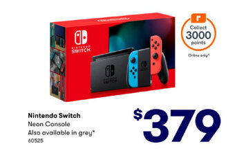 BIG W Nintendo Switch Neon Console offer