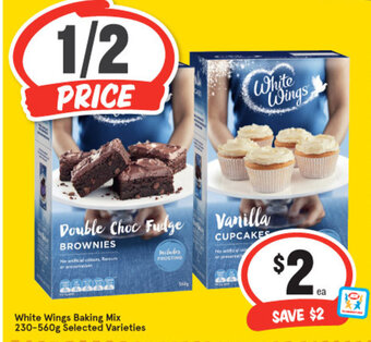 IGA White Wings Baking Mix 230-560g offer