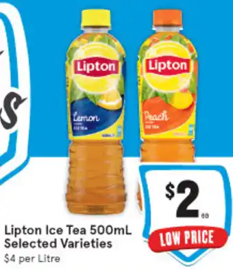 IGA Lipton Ice Tea 500ml offer