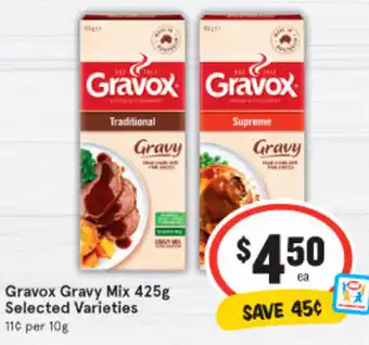 IGA Gravox Gravy Mix 425g offer