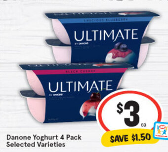 IGA Danone Yoghurt 4 Pack offer