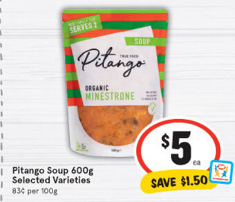 IGA Pitango Soup 600g offer