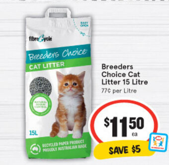 Breeders Choice Cat Litter 15 Litre