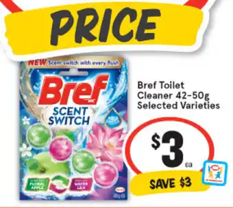IGA Bref Toilet Cleaner 42-50g offer