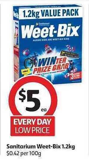 Coles Sanitarium Weet-Bix 1.2kg offer