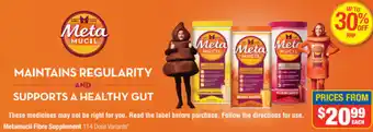 Direct Chemist Outlet Metamucil Fibre Supplement 114 Dose offer