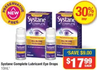 systane Complete Lubricant Eye Drops 10ml