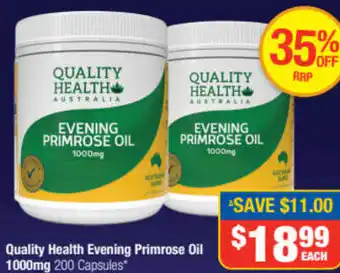 Direct Chemist Outlet Evening Primrose Oil 1000mg 200 Capsules offer