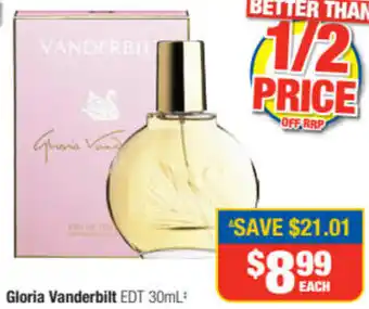 Direct Chemist Outlet Gloria Vanderbilt 30ml offer