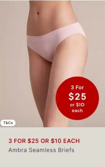 Ambra Seamless Briefs
