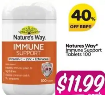 Your Discount Chemist Immune Support Tablets 100 offer
