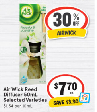 IGA Air Wick Reed Diffuser 50ml offer