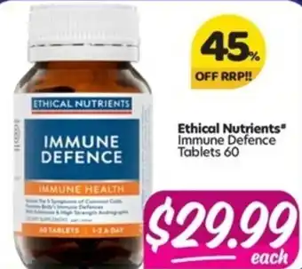 Your Discount Chemist Immune Defence Tablets 60 offer