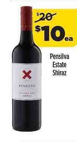 Liquorland Pensilva Estate Shiraz offer